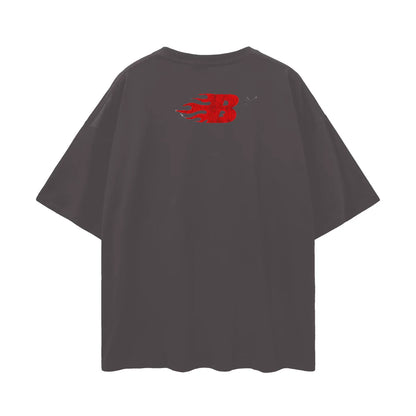 BEESMOOVE Heavy Steppin’ Chronicles Deep Drop Shoulder Tee - Beesmoove 
