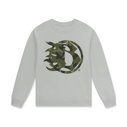 BEESMOOVE camouflage Frequency Staple 100% Cotton Pullover - Beesmoove 