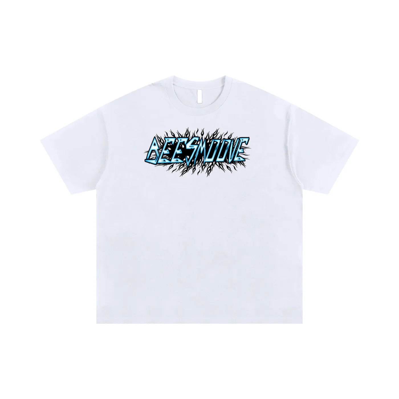 BEESMOOVE Retro Blue Oversized T-shirt - Beesmoove 