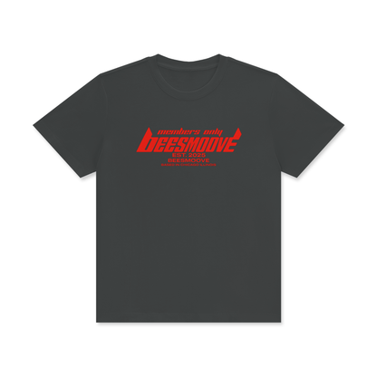 BEESMOOVE members only Classic Crew Neck Cotton T-Shirt