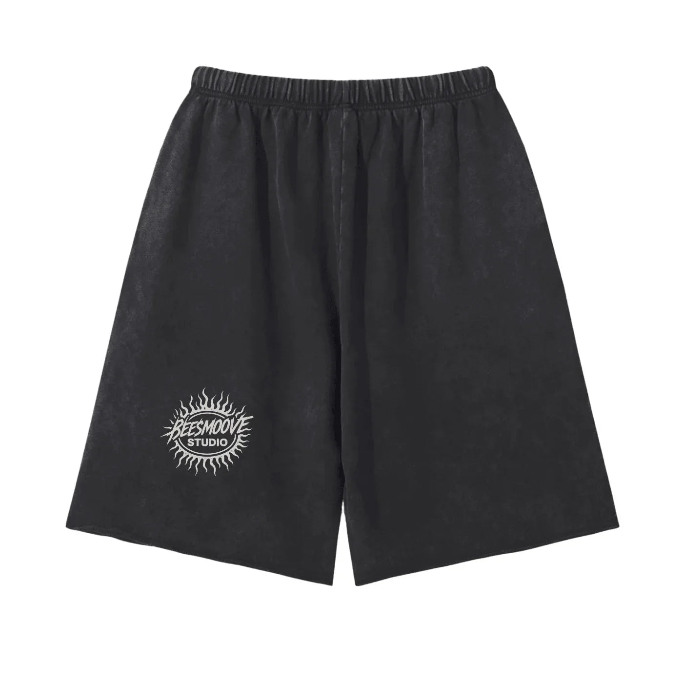 BEESMOOVE Sunburst Signature 
 Vintage Washed Shorts - Beesmoove 