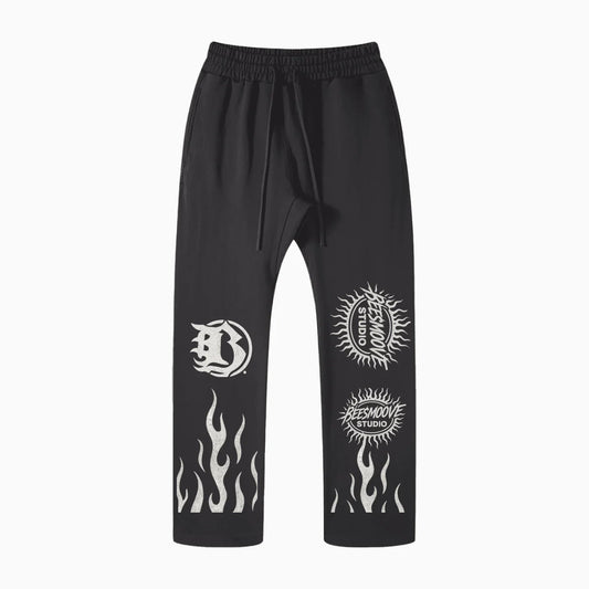 BEESMOOVE Sunburst Signature 
Straight Leg Pants - Beesmoove 
