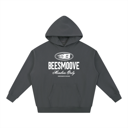 BEESMOOVE Heritage white Mark Hoodie - Beesmoove 