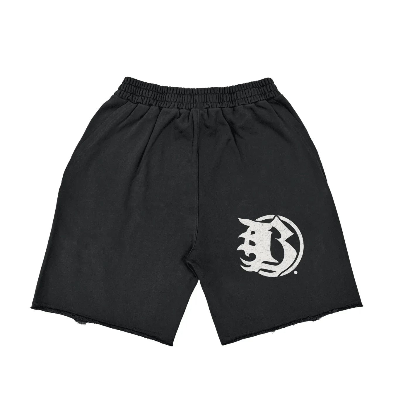 BEESMOOVE Divine Currency 
 Vintage Washed Tiger Stripes Short Pants - Beesmoove 