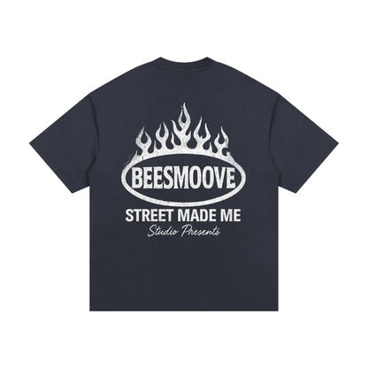BEESMOOVE Street Star Surveillance Heavyweight Cotton T-Shirt - Beesmoove 