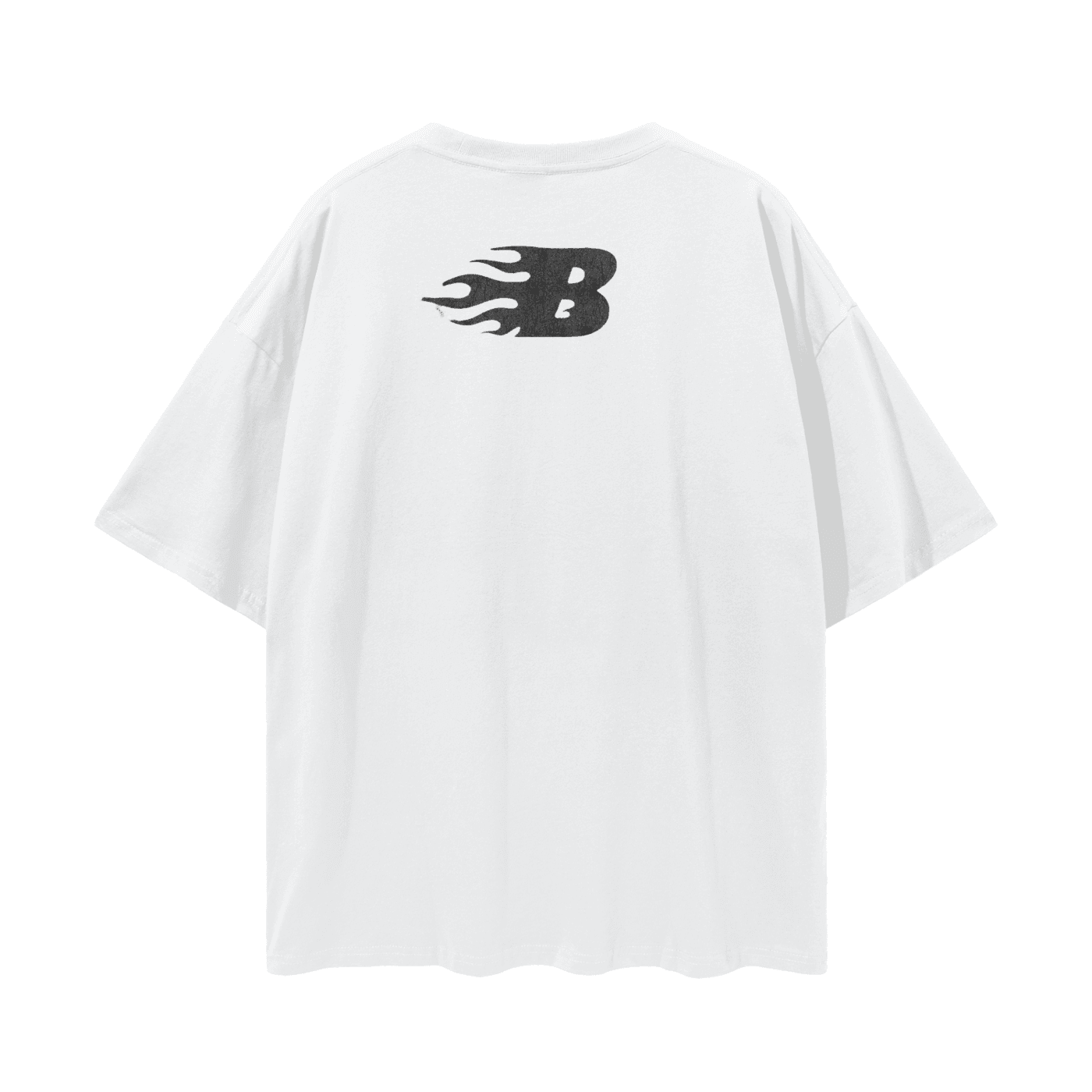 Beesmoove No Risk NO Story 
Oversize Deep Drop Shoulder Tee - Beesmoove 