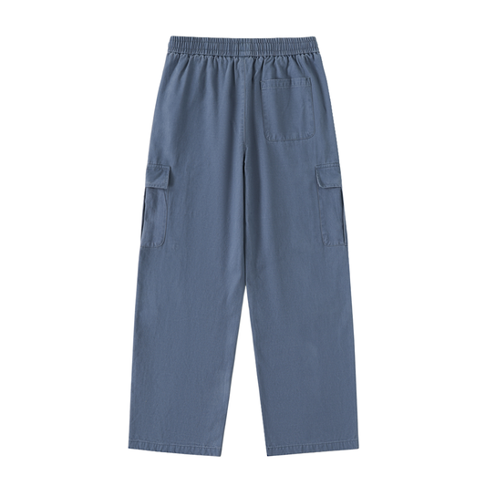 BEESMOOVE Drawstring Waist Straight-Leg Cargo Pants - Beesmoove 