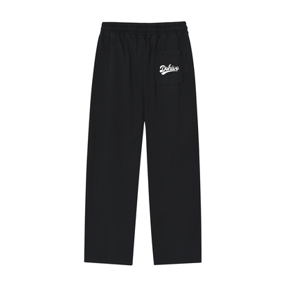 BEESMOOVE DOHIVE Reflection Striped Straight-Leg Sweatpants