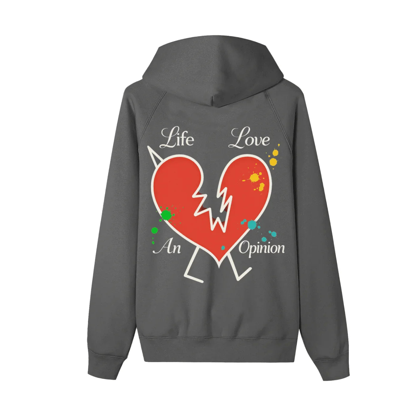 BEESMOOVE Heartbreak Hijack Zip-up Fleece Hoodie - Beesmoove 