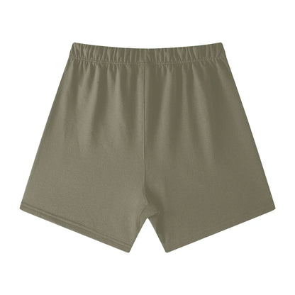 BEESMOOVE HIVEBREAKER Sun Lords Edition Heavyweight Earth Tone Loose Fit FOG 100% Cotton Shorts - Beesmoove 