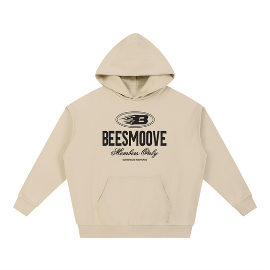 BEESMOOVE Heritage Mark Black Hoodie - Beesmoove 