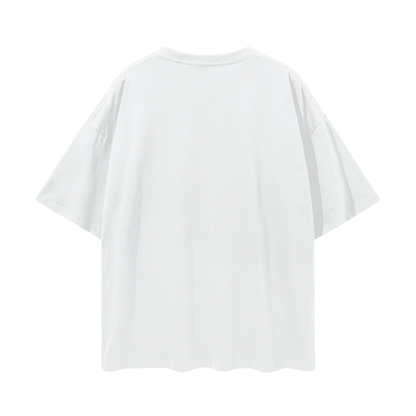 BEESMOOVE No Evil Tee Oversize Deep Drop Shoulder Tee - Beesmoove 