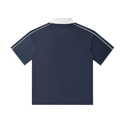 BEESMOOVE DOHIVE Collar Short-Sleeve Polo Shirt - Beesmoove 