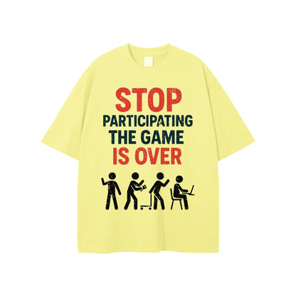 BEESMOOVE Game Over Society Tee - Beesmoove 