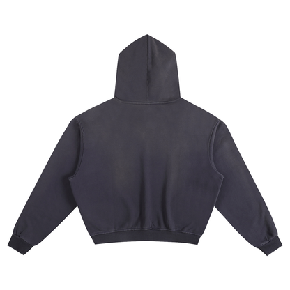 BEESMOOVE BlackSouth BEES NOOV Bootleg Sunfade Boxy Hoodie - Beesmoove 