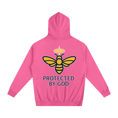 BEESMOOVE God’s Seal Protected By God Oversized Hoodie
