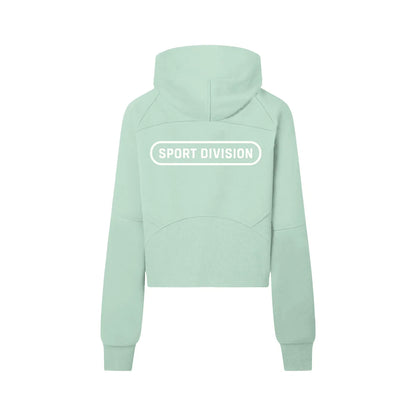 BEESMOOVE BSM Cropped Half-Zip Hoodie - Beesmoove 