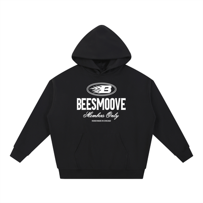 BEESMOOVE Heritage white Mark Hoodie - Beesmoove 