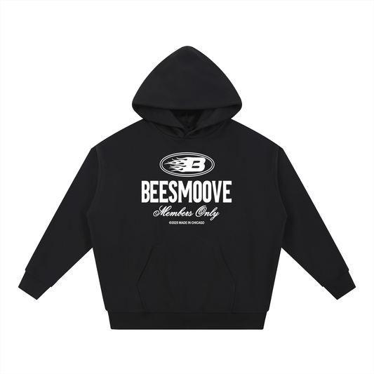 BEESMOOVE Heritage white Mark Hoodie - Beesmoove 