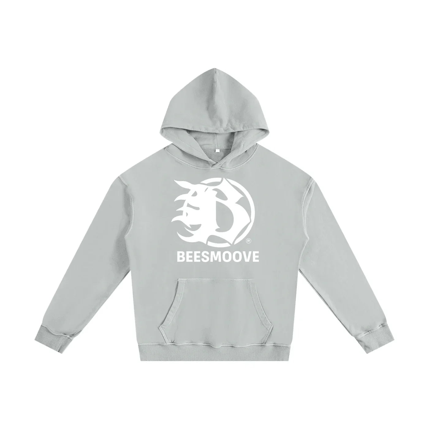 BEESMOOVE Tribal Mark Tee Enzyme Washed Hoodie - Beesmoove 