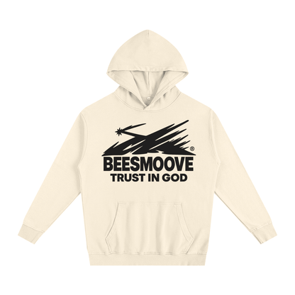 BEESMOOVE Trust In God Oversized Hoodie - Beesmoove 
