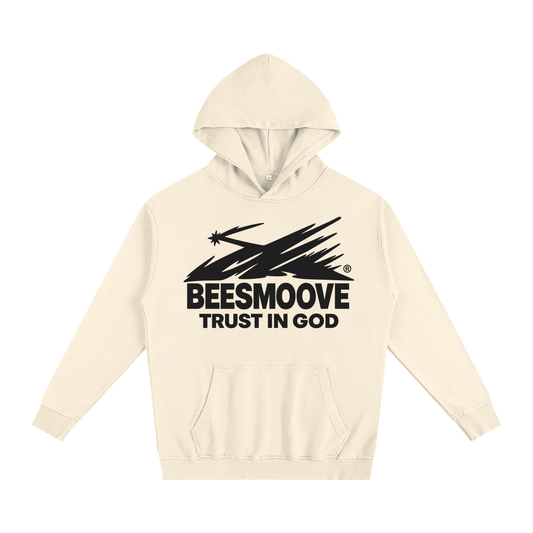 BEESMOOVE Trust In God Oversized Hoodie - Beesmoove 