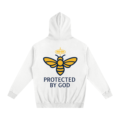 BEESMOOVE God’s Seal Protected By God Oversized Hoodie