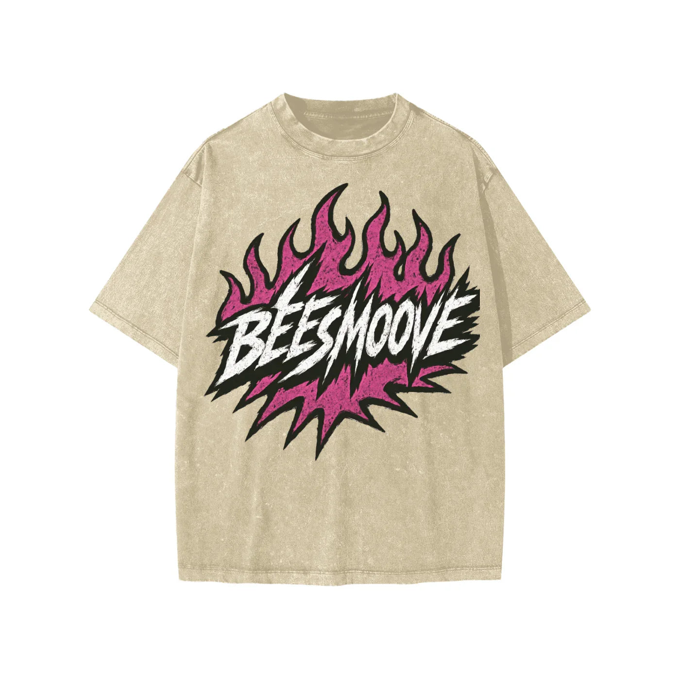BEESMOOVE Heated Motion Washed Kids' T-shirt - Beesmoove 