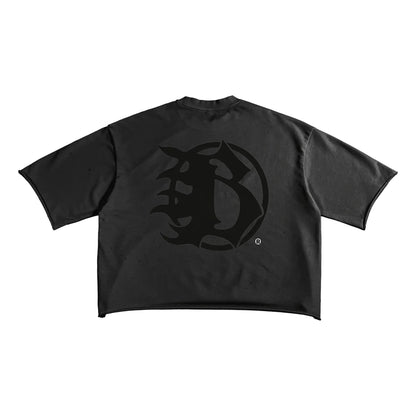 BEESMOOVE BlackSouth lil Boo edition raw Edge Tee - Beesmoove 