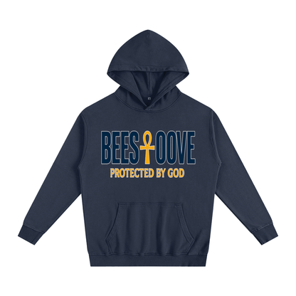 BEESMOOVE God’s Seal Protected By God Oversized Hoodie