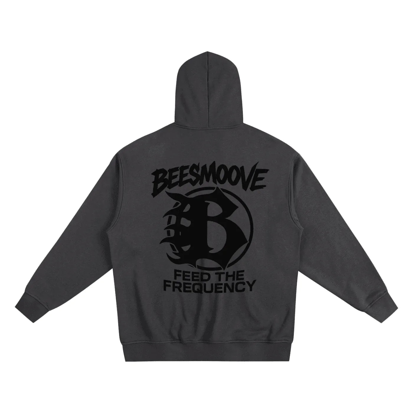 BEESMOOVE Feed The Frequency Heavyweight Zip-up Hoodie - Beesmoove 
