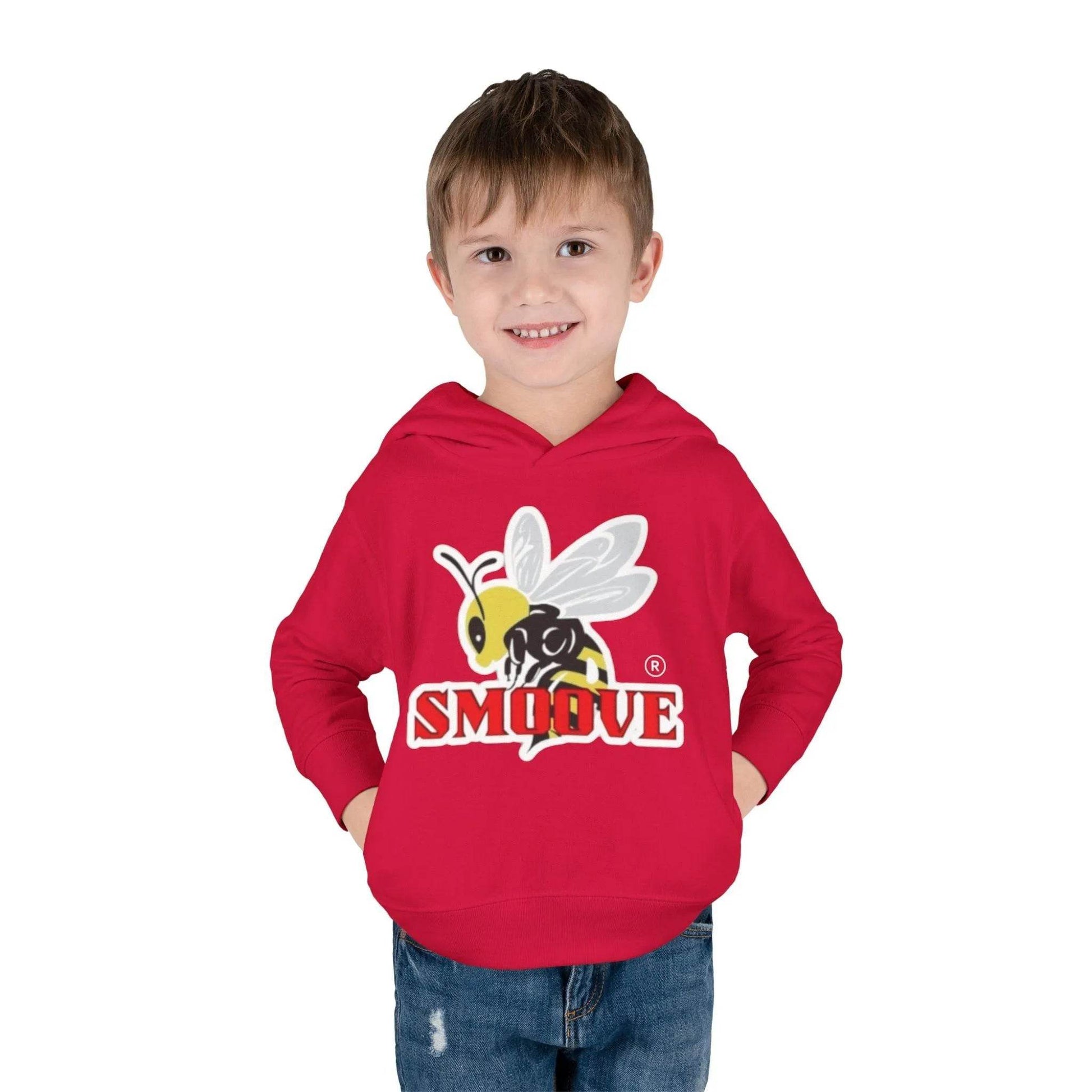 Beesmoove Logo R Pullover Fleece Hoodie - Beesmoove 