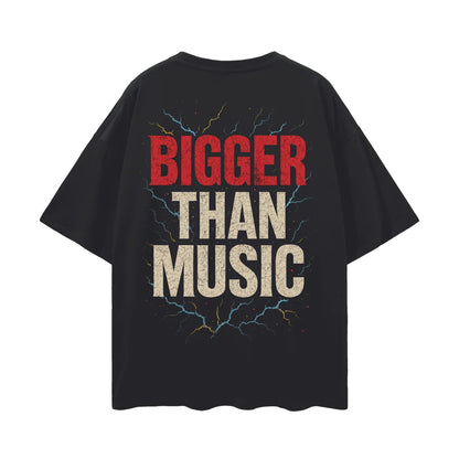 BEESMOOVE STAY DANGEROUS 2055 Oversize Deep Drop Shoulder Tee - Beesmoove 