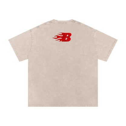BEESMOOVE Silent Power Wash Oversize Tee - Beesmoove 