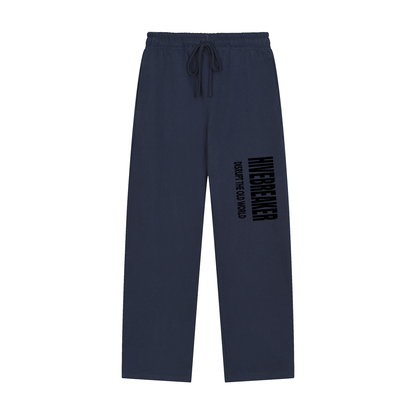 BEESMOOVE HIVEBREAKER: DISRUPT THE OLD WORLD Straight-Leg Sweatpants - Beesmoove 