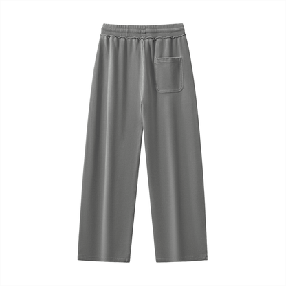 BEESMOOVE DOHIVE Raw-Seam Enzyme Washed Sweatpants - Beesmoove 