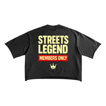 BEESMOOVE BlackSouth LiL BOO Streets Legend Raw Edge T-Shirt