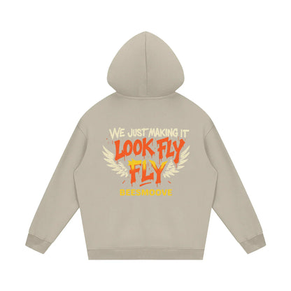 BEESMOOVE God wrote the vision Fleece Hoodie - Beesmoove 
