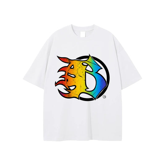 BEESMOOVE frequent rainbow T-shirt - Beesmoove 