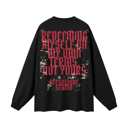 Beesmoove God Shaped Me Long Sleeve Tee - Beesmoove 