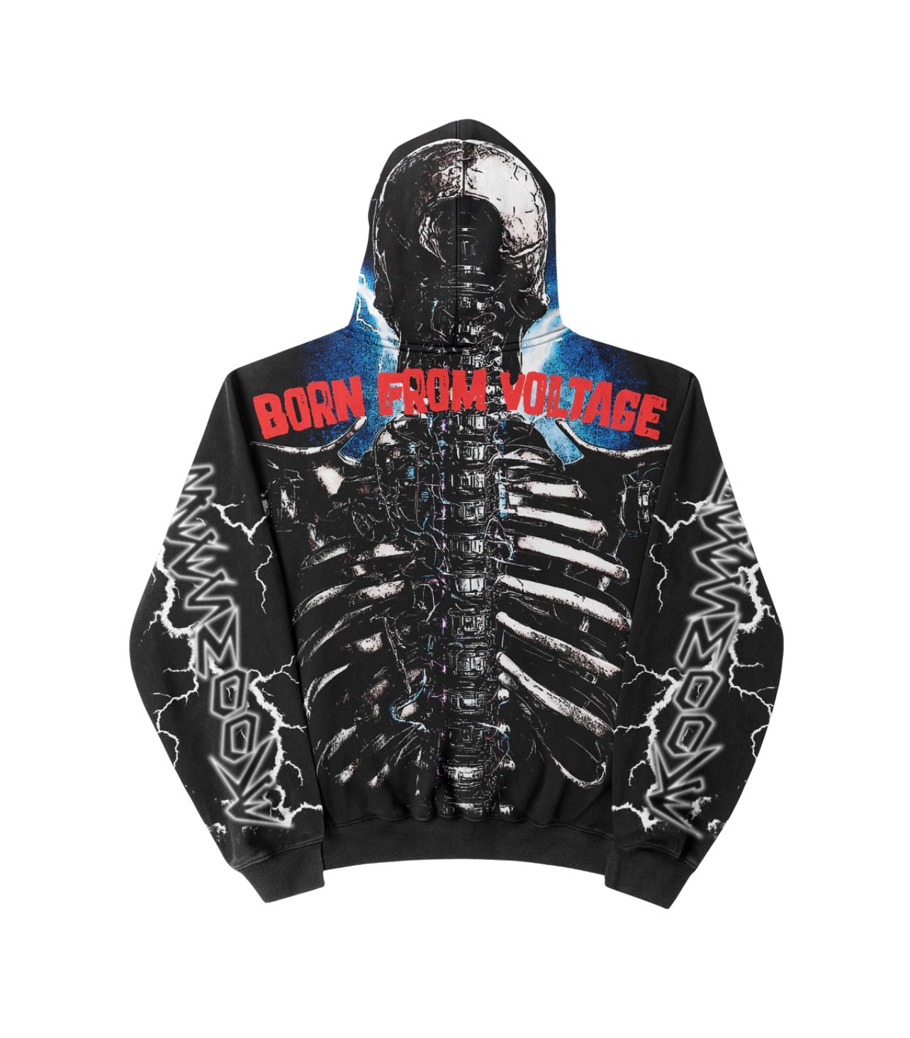 BEESMOOVE Born From Voltage Hoodie