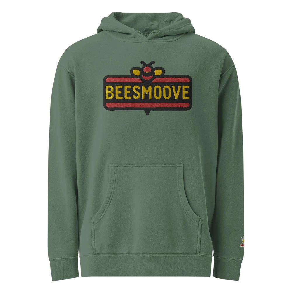 Beesmoove essence red pigment-dyed hoodie - Beesmoove 