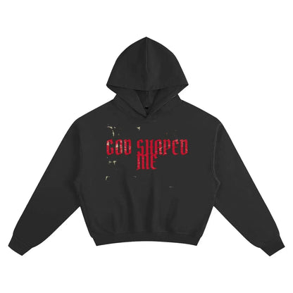 Beesmoove God Shaped Me Boxy Hoodie - Beesmoove 