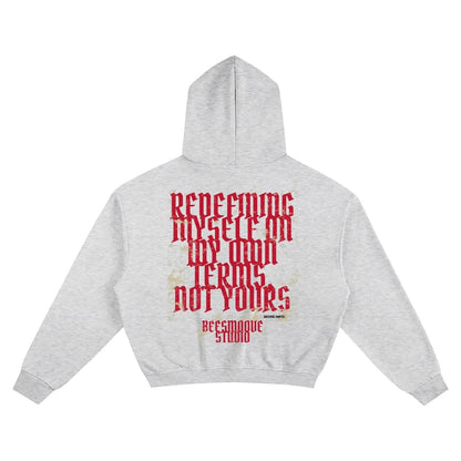 Beesmoove God Shaped Me Boxy Hoodie - Beesmoove 
