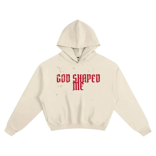 Beesmoove God Shaped Me Boxy Hoodie - Beesmoove 