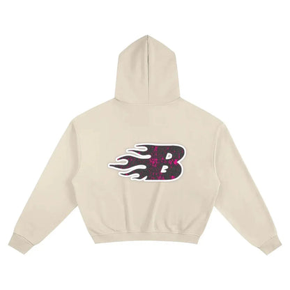 BEESMOOVE Deadly Grin Boxy Hoodie - Beesmoove 