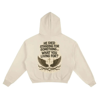 BEESMOOVE BEESMOOVE Black Jesus Boxy Hoodie - Beesmoove 