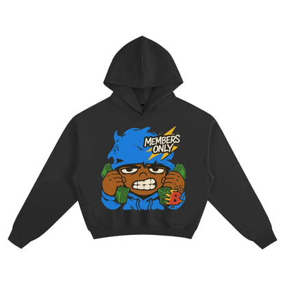 BEESMOOVE Stack Season Boxy Hoodie - Beesmoove 