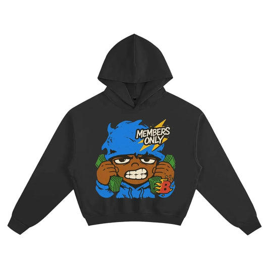 BEESMOOVE Stack Season Boxy Hoodie - Beesmoove 