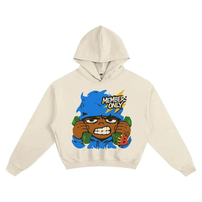 BEESMOOVE Stack Season Boxy Hoodie - Beesmoove 